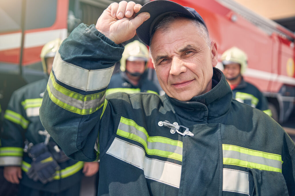 Older Firefighter