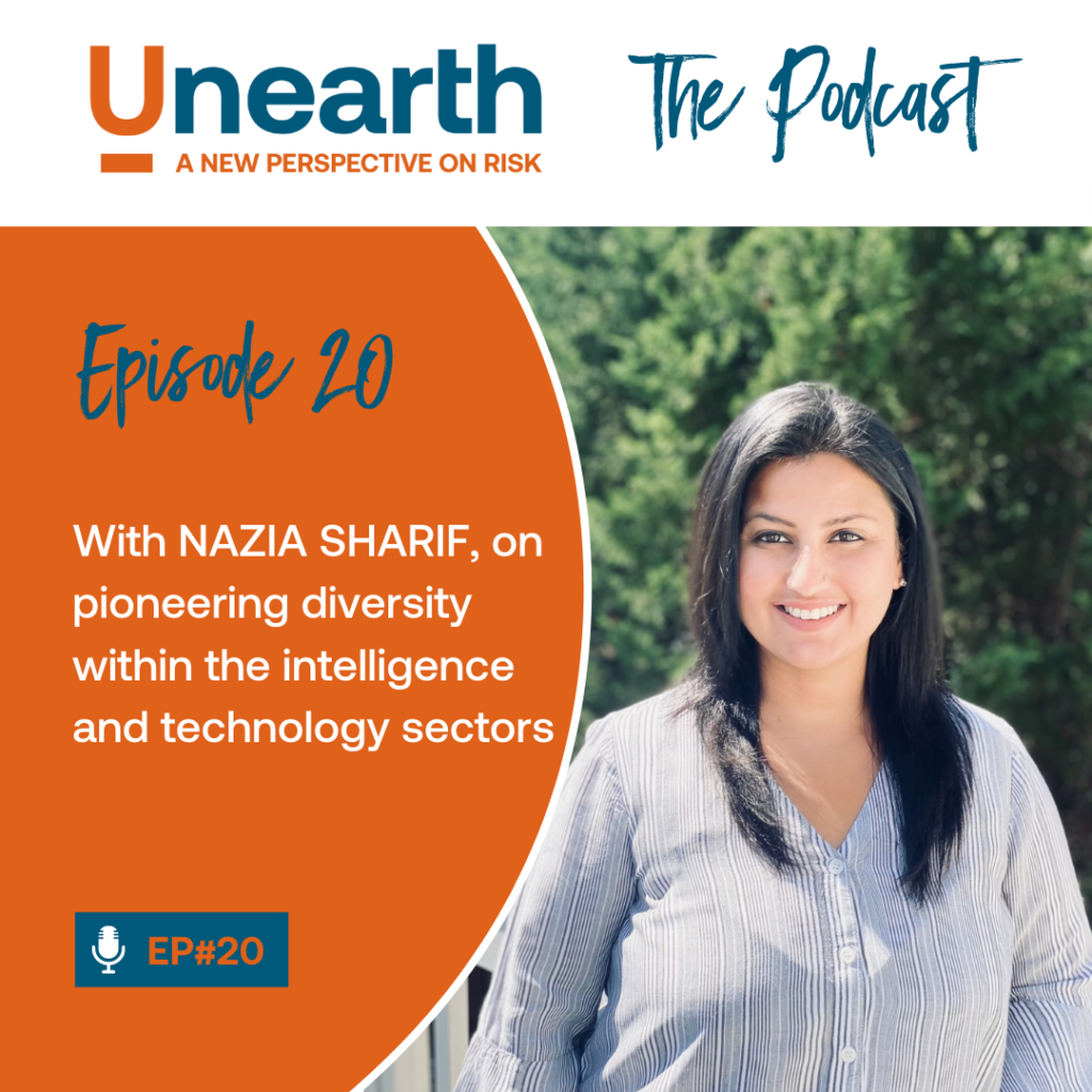 Episode 20: With NAZIA SHARIF, on pioneering diversity within the intelligence and technology sectors
