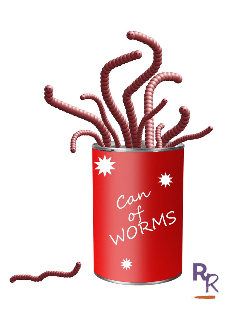 Open a can of worms